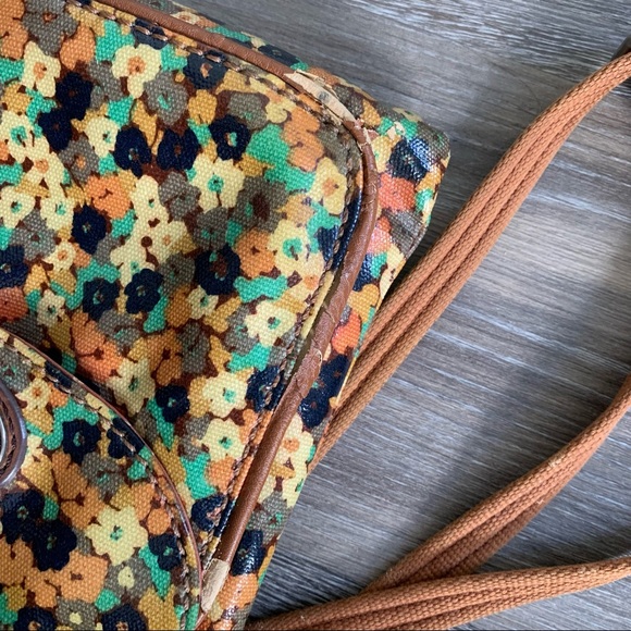 Fossil Crossbody Multicolour Floral Purse - Picture 15 of 16